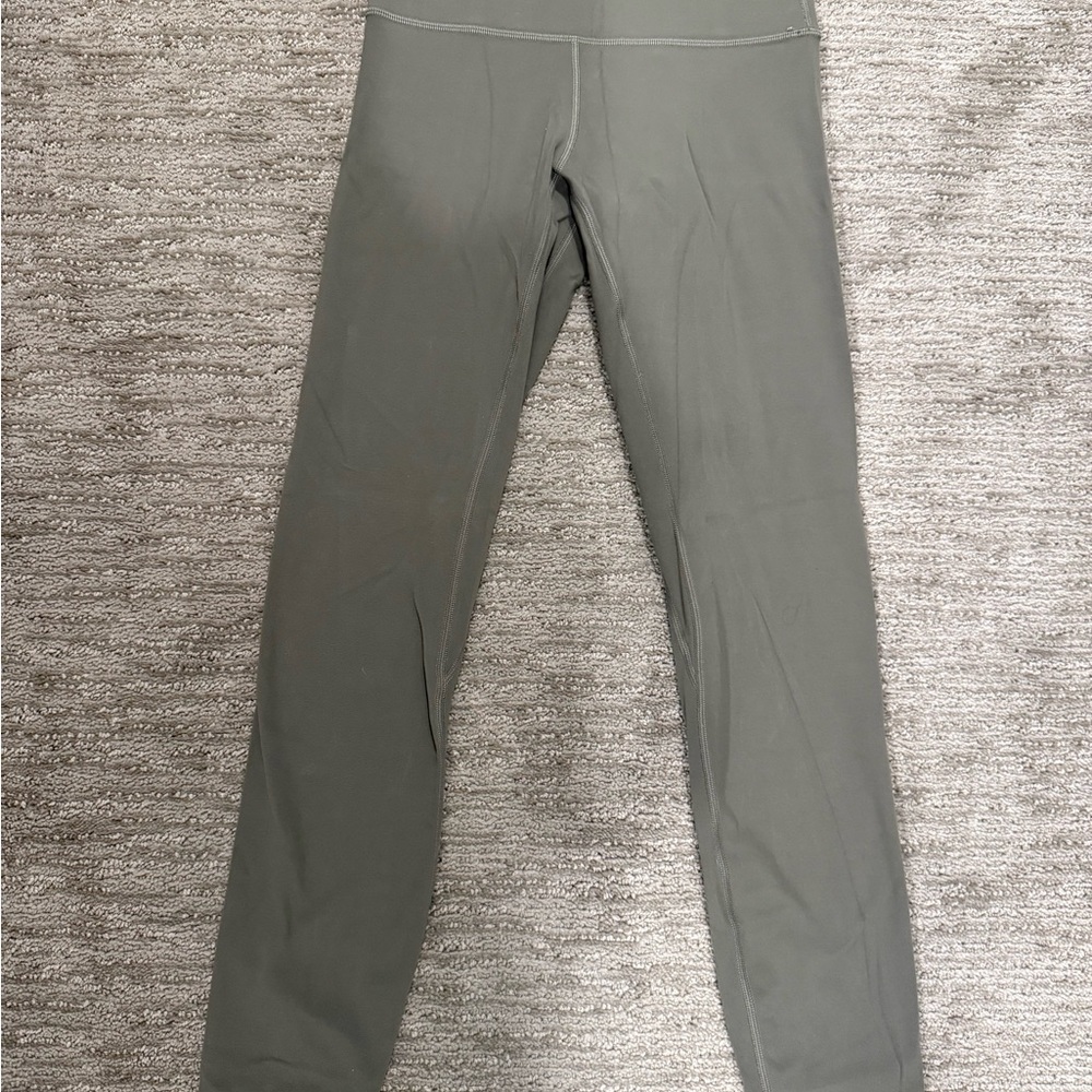 Olive Green/Sage Align Lulu Leggings